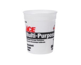 Clear Plastic Bucket 1 quart