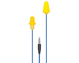 Plugfones Guardian Noise Suppressing Headphones - Blue/Yellow