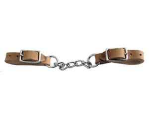 Single Chain Curb Strap in Harness
