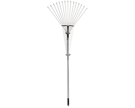 Bond Manufacturing 7.5 Inch to 22 Inch Adjustable Steel Leaf Rake