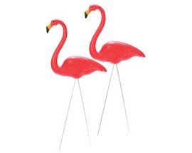 Union Products Plastic Pink Flamingo - 2 Pack