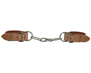 Lined Leather Chain Hobble