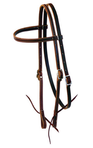 5/8" Smith & Edwards Latigo Headstall