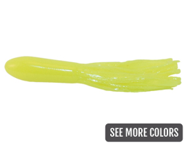 Big Bite Baits® Crappie Glow Tube Bait - 1-1/2 inch