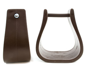 Brown Ralide Overshoe Stirrups