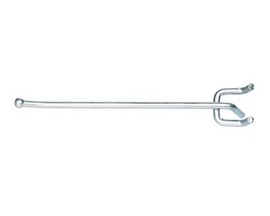 Crawford Crawford 6 in. Silver Straight Peg Hook