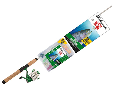 Shakespeare® Catch More Fish Trout West Spinning Combo