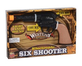 Kidz Toyz® Western Legends™ Electronic Six Shooter Toy Pistol