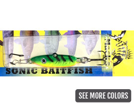 Mack's Lure Sonic Baitfish 1/6 Oz. Fishing Lure - Pick Your Color