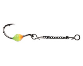 VMC® 15mm Octopus Dropper Chain - Orange Chartreuse Glow