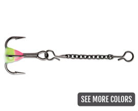 VMC® 20mm Treble Dropper Chain - Pick Your Color