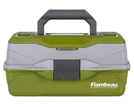 Flambeau® Classic 1-Tray Tackle Box - Green/Gray