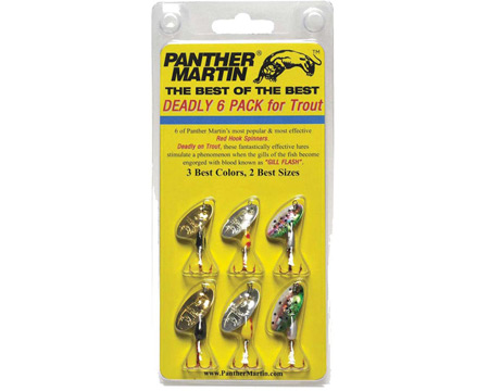 Panther Martin Deadly Six Pack Lures