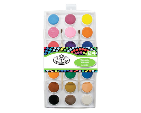 Royal & Langnickel® Watercolor Paint Set - 21 color