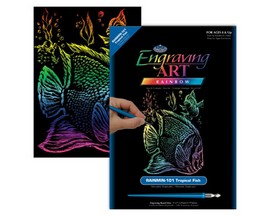 Royal & Langnickel® Engraving Art Mini Rainbow Kit - Tropical Fish