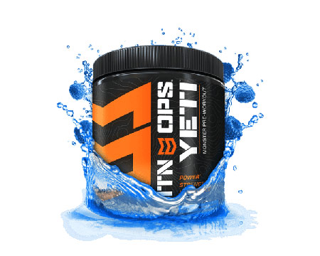 Mtn Ops® Yeti Monster Pre-Workout Drink Mix - Blue Raspberry