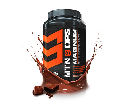 Mtn Ops® Magnum Whey Protein Isolate Drink Mix - Chocolate Malt