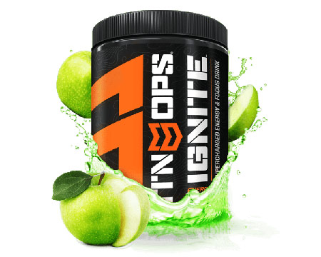 Mtn Ops® Ignite Supercharged Energy & Focus Drink Mix - Green Apple