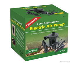 Coghlan's® 6 Volt Rechargeable Electric Air Pump with DC Car Adapter