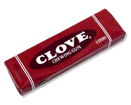 Classic Clove® Chewing Gum - 5 sticks