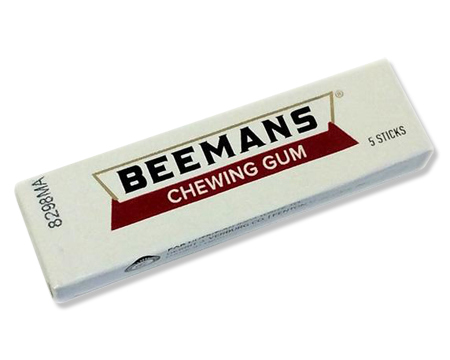 Classic Beeman's® Chewing Gum - 5 sticks