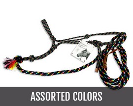 Montana Halter, Co. Halter with 10 Ft. Lead - Assorted Colors