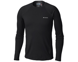 Columbia® Men's Heavyweight Stretch Long Sleeve Top - Black