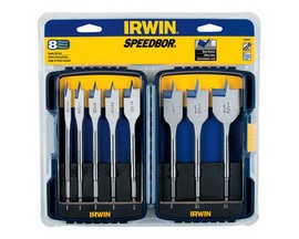 Irwin® Speedbor® 8-Piece Spade Bit Set
