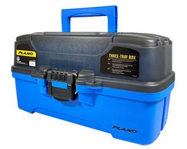 Plano Molding® Classic 3-Tray Tackle Box - Neon Blue
