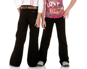 Wrangler® Girls' Q-Baby Ultimate Riding Jeans (4-6X)