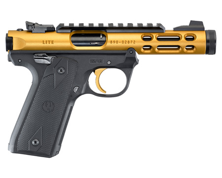Ruger® Mark IV 22/45 Lite 22 LR Pistol- Gold