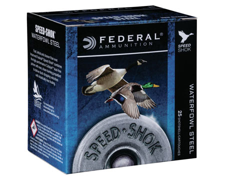 Federal®  12 Ga. Speed-Shok 3-shot Steel Waterfowl Loads - 25 rounds
