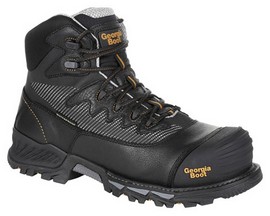 Georgia Boot® Men's Black Rumbler Composite Toe Waterproof Hiker Work Boots