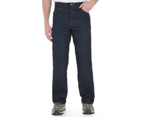 Wrangler® Men's Rugged Wear Regular-Fit Stretch Jeans - Denim