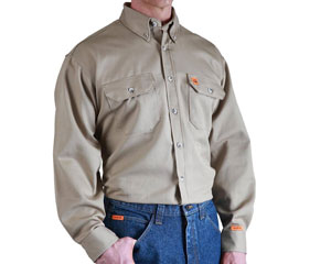 Wrangler® Men's Riggs Workwear Flame Resistant Work Shirt