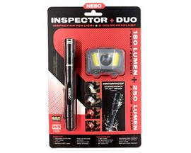 Nebo® Inspector Pen Light & Headlamp Duo