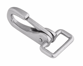 Partrade Fixed End Spring Snap - Chrome