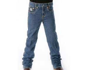 Cinch® Big Boy's Original Fit™ Slim-Fit Jeans - Medium Stone Wash
