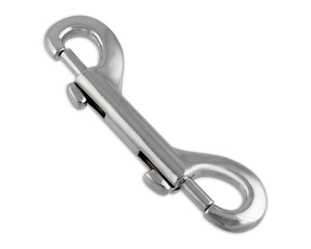 Partrade® Double End Bolt Snap - Nickel Plated