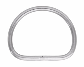 Walsall Hardware  Stainless Steel Dee Ring - 1 1/2"