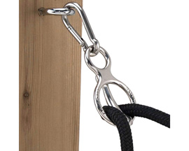 Blocker Horsemanship® Blocker Tie Ring II - Chrome