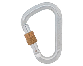 Liberty Mountain Screw Locking Steel Carabiner