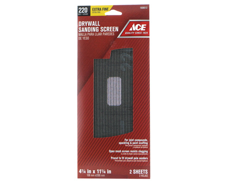Ace® Dry Wall Sanding Screen - 4.25 X 11