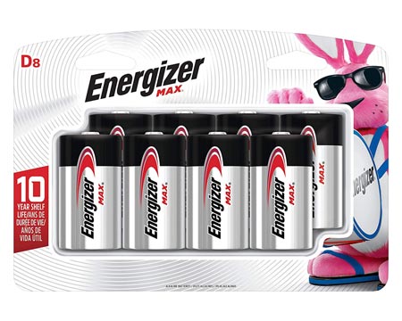 Energizer® Max D Batteries - 8 pk