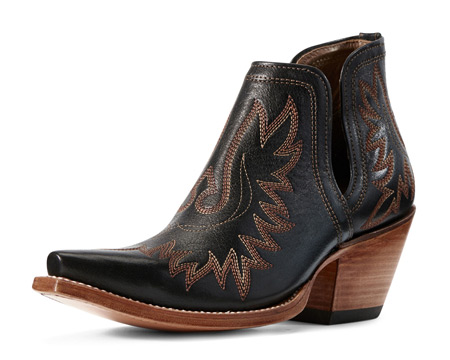 Ariat® Women's Dixon Western Bootie - Brooklyn Black