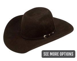 Ariat® Kids Punchy Wool Hat  - Chocolate