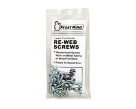 Frost King® Lawn Chair Re-Webbing Screws