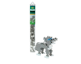 PLUSPLUS® Forest Tube Series - Gray Wolf