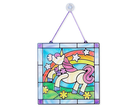 Melissa & Doug® Stained Glass Made Easy - Unicorn