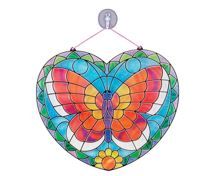 Melissa & Doug® Stained Glass Made Easy - Butterfly